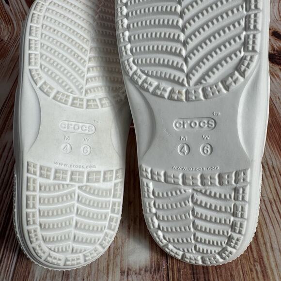 Crocs CLASSIC SPRAY DYE Womens Size 6 Double Two Strap Sandals Slides Shoes - Picture 9 of 10